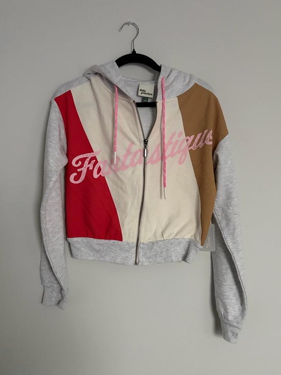 Daily Practice Tops - Daily Practice Fantastique Colorblock Cropped Hoodie XS NWT